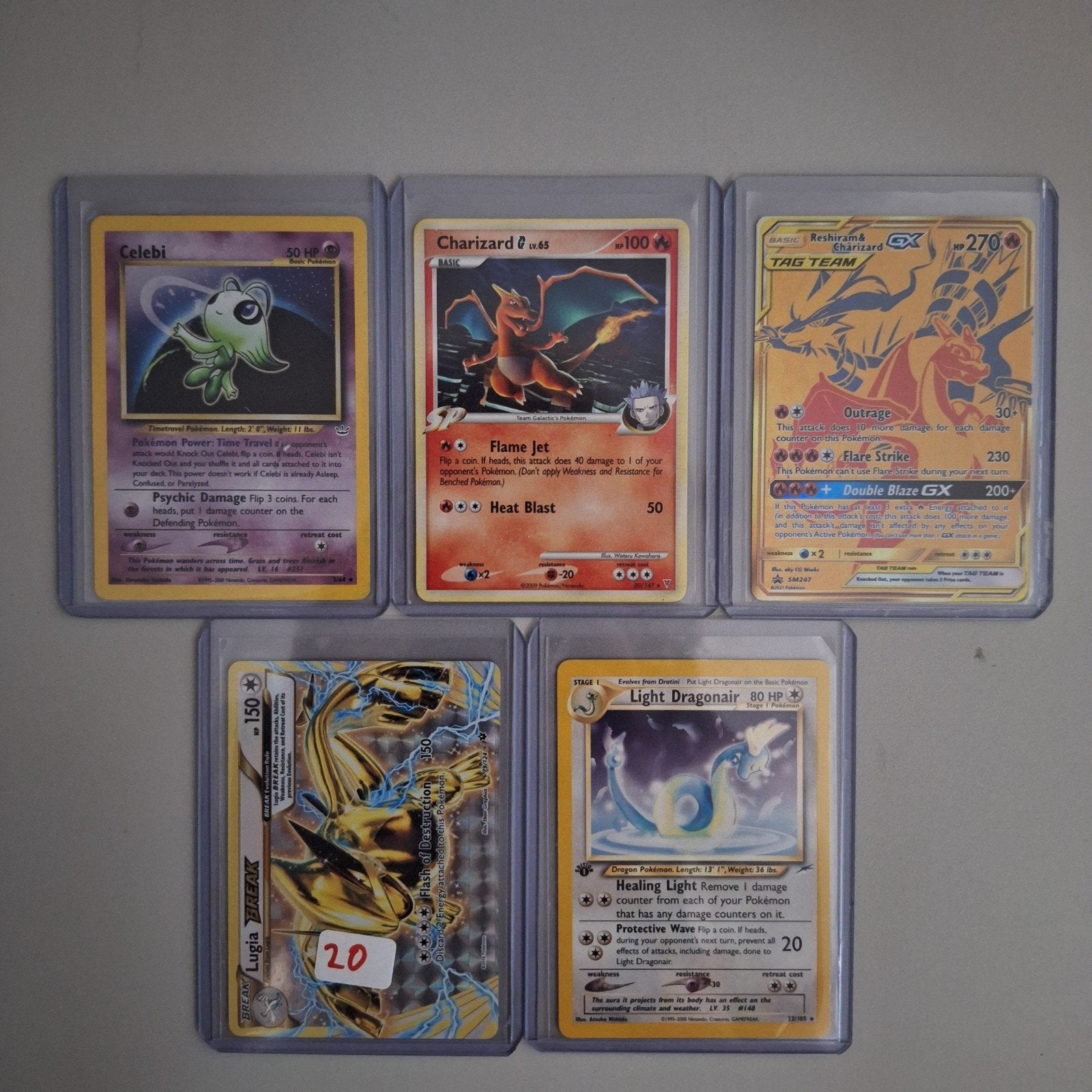 Zeldzame pokémon kaarten, Enlèvement ou Envoi, Comme neuf, Plusieurs cartes, Foil