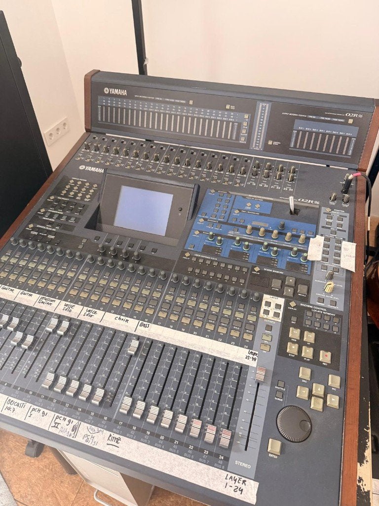 Yamaha O2R96 Digitale Mengtafel - Professionele Studio Mixer, Ophalen, Gebruikt, Audio