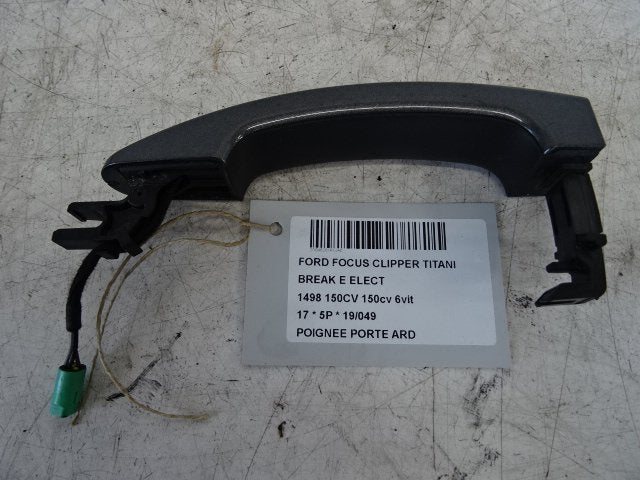 POIGNEE EXTERIEURE ARRIÈRE DROITE Ford Focus 3, Utilisé, Arrière, Ford