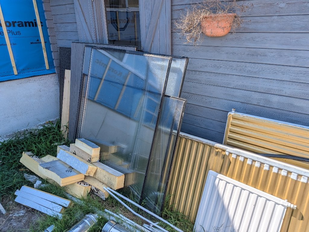 Dubbel glas HR++ verschillende maten, Bricolage & Construction, Double vitrage, 120 à 160 cm, Fenêtre de façade ou Vitre, Enlèvement