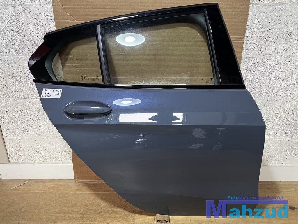 BMW 1 SERIE F40 C03N blauw rechts achter deur portier 2019+, Auto-onderdelen, Carrosserie, Deur, BMW, Achter, Rechts, Gebruikt