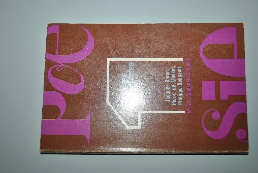 Poètes surréalistes Poésie 1 N 23 - 1972 Bon état, Livres, Poèmes & Poésie, Enlèvement ou Envoi, Utilisé