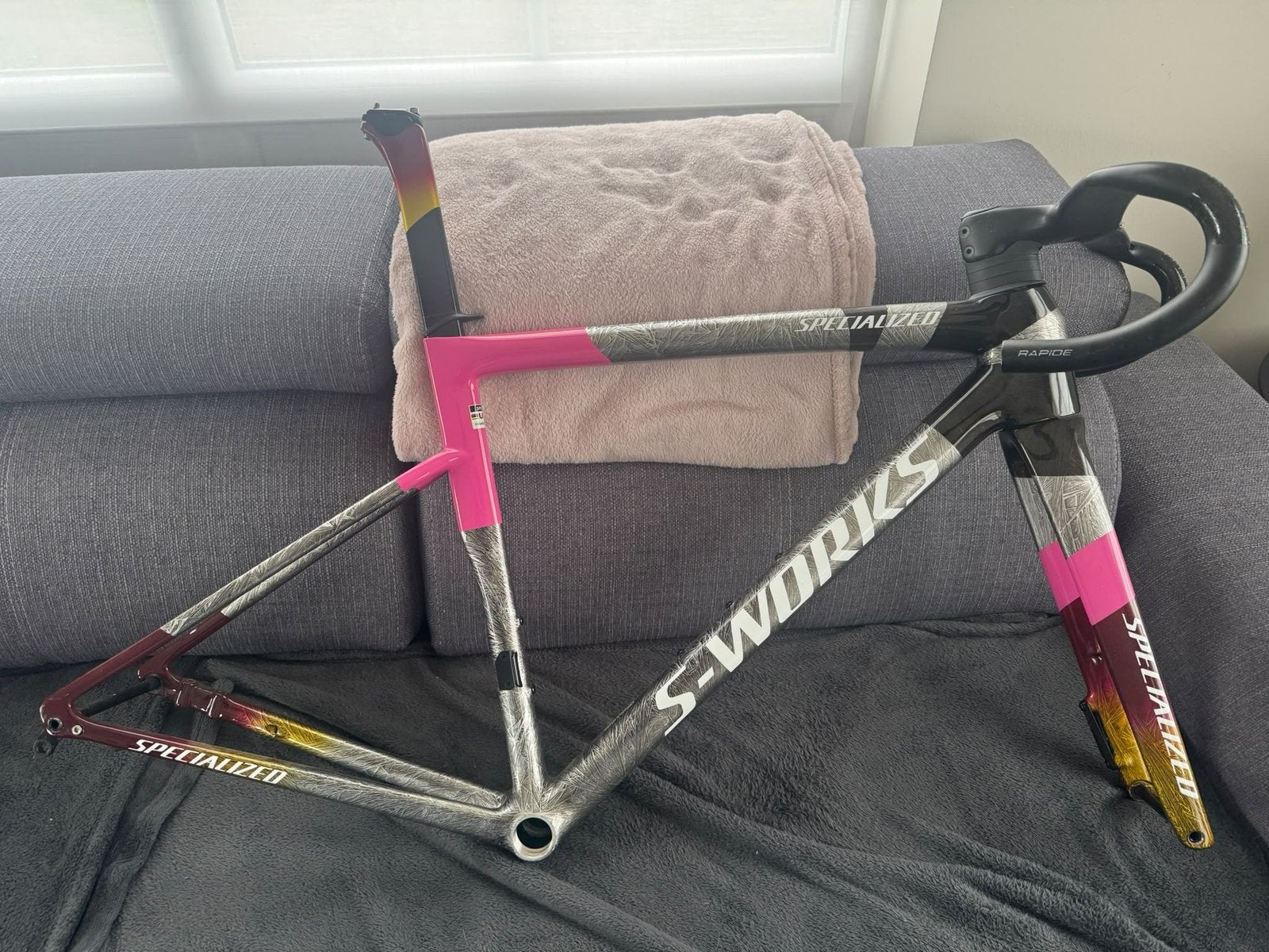 CARBON Specialized S-Works Raceframe NIEUW – Maat 52, Enlèvement, Comme neuf