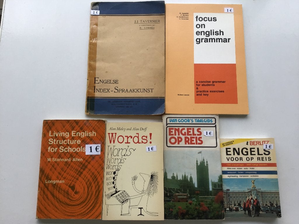 diverse taalboeken Engels en woordenboeken Engels, Ophalen of Verzenden, Zo goed als nieuw