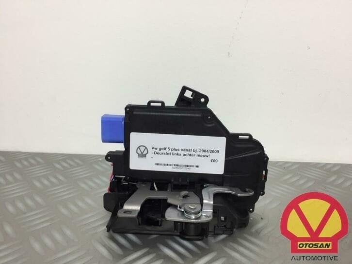 vw golf 5 plus deurslot slotmechaniek links achter nieuw, Volkswagen, Volkswagen AG, Nieuw, Vw@volkswagen.de