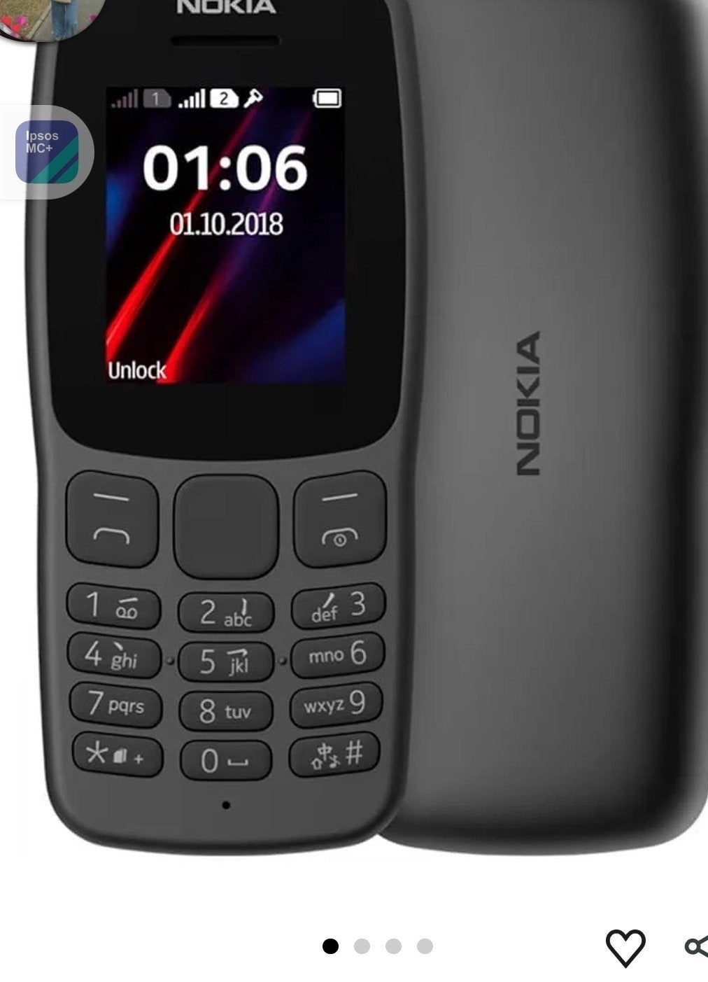 GSM basique Nokia 106 duo neuf, Télécoms, Téléphonie mobile | Nokia, Neuf, Classique ou Candybar, Clavier physique, Enlèvement