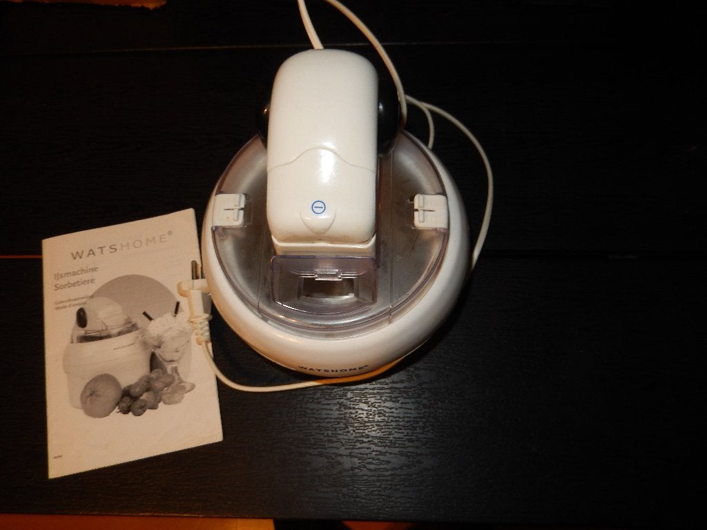Whatshome ijsmachine (heeft een sopje nodig), Electroménager, Enlèvement ou Envoi, Utilisé