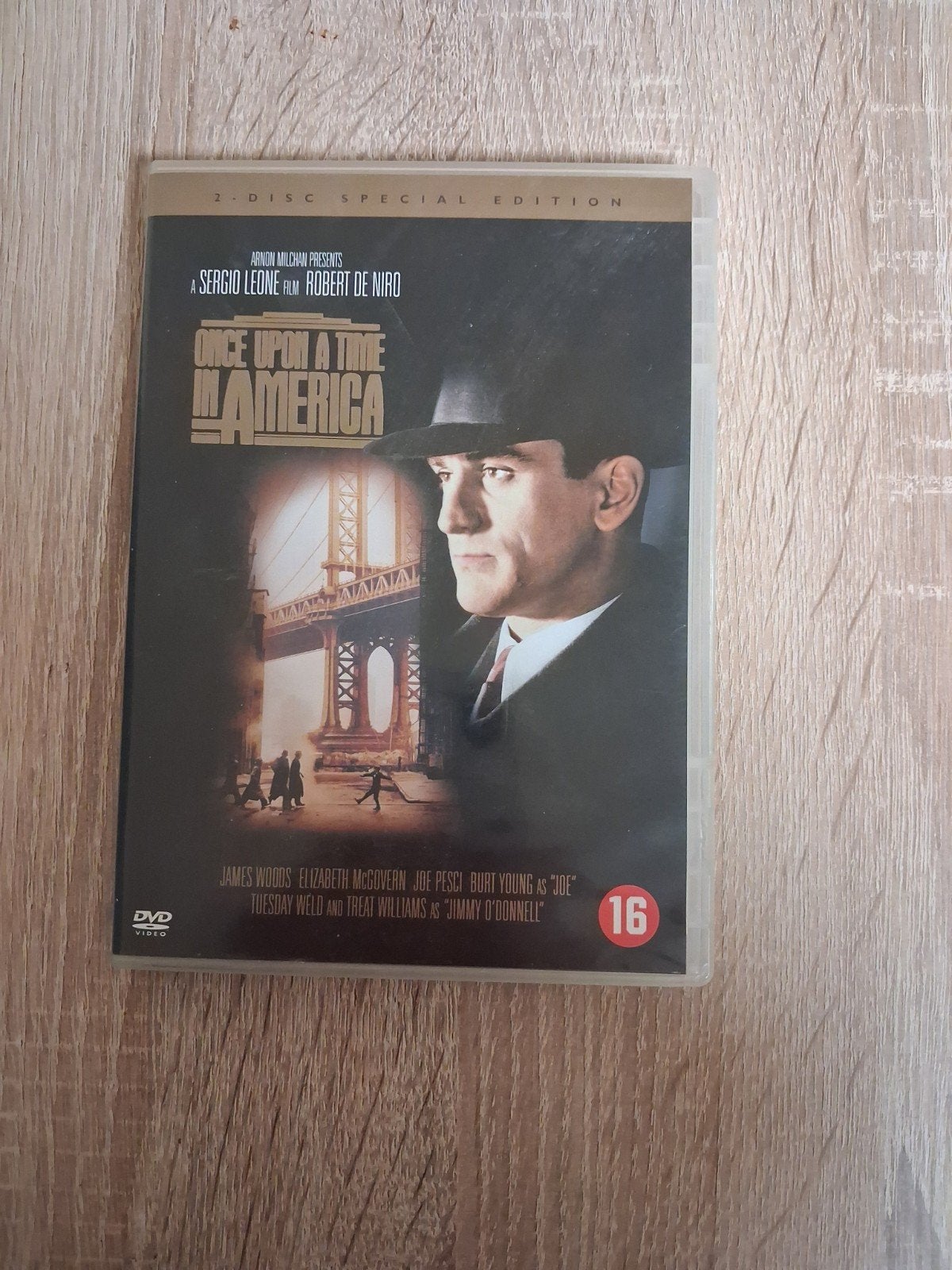 Dvd : Onze Upon a time in America, Maffia en Misdaad, Vanaf 16 jaar, Ophalen of Verzenden, Zo goed als nieuw