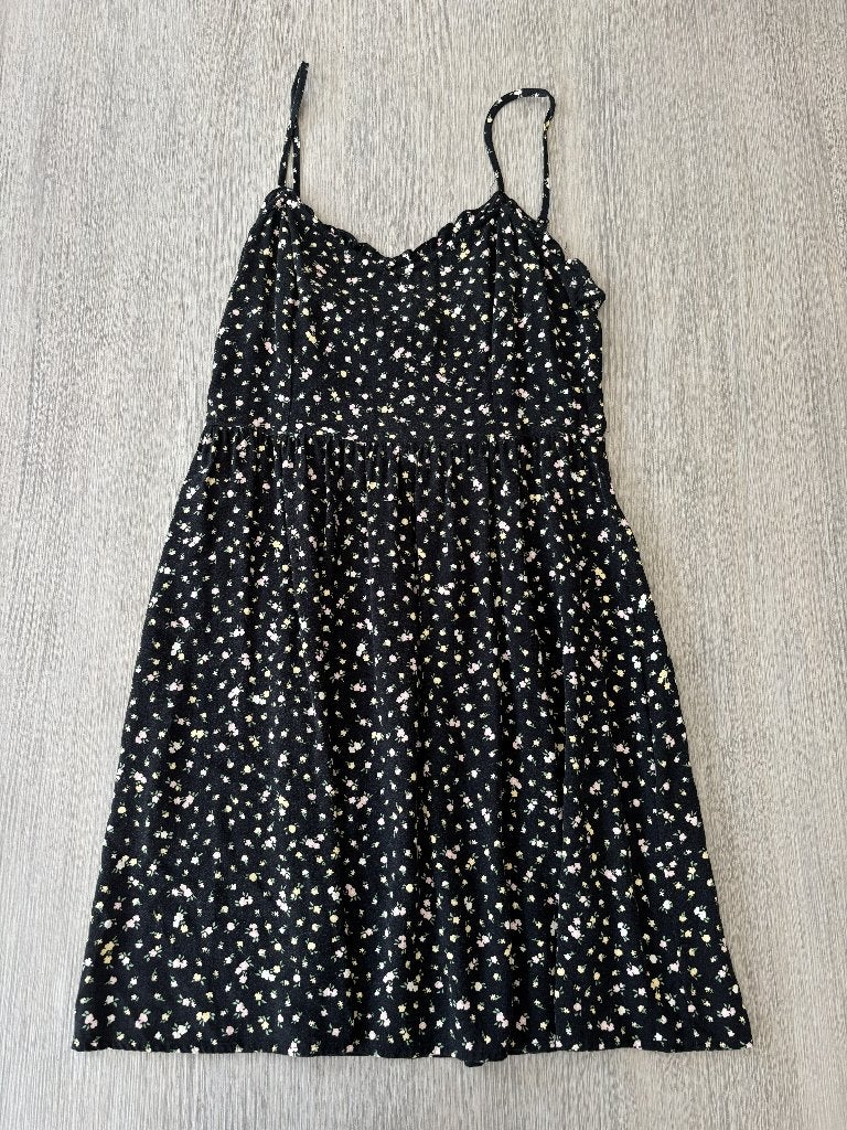 Kleed met spagettibandjes - maat 38, Maat 38/40 (M), H&M, Zwart, Ophalen of Verzenden