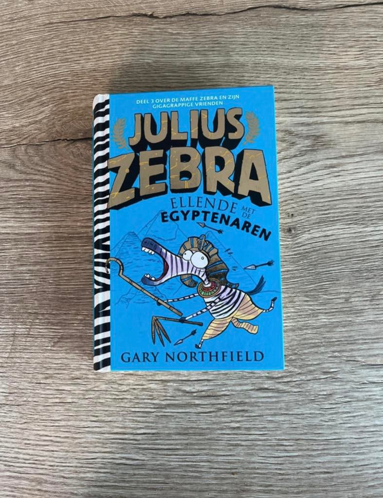 Julius Zebra Ellende met de Egyptenaren, Boeken, Ophalen, Zo goed als nieuw, Cartoons