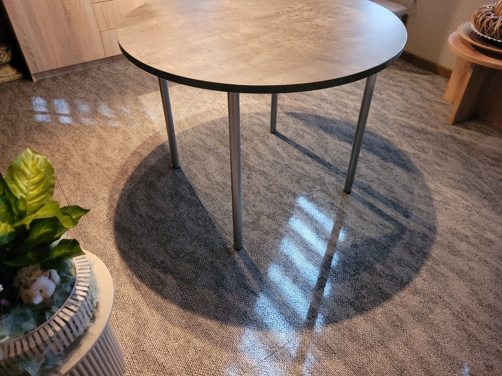 Keukentafel, Ophalen