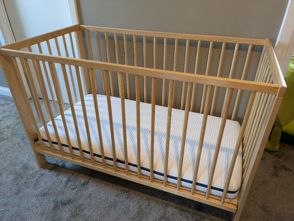 Babybedje, kinderbed met aerosleep matras, Ophalen, Zo goed als nieuw, Ledikant