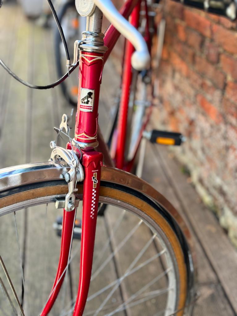 Retro Peugeot Stadsfiets – 5 Versnellingen – Rijklaar!, Fietsen en Brommers, Ophalen
