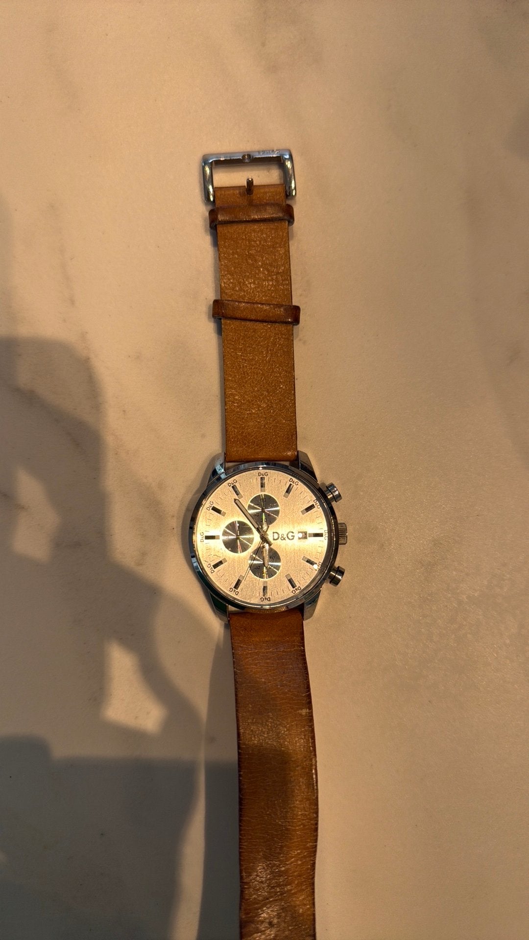 D&G horloge (dolce & gabanna), Handtassen en Accessoires, Ophalen, Zo goed als nieuw