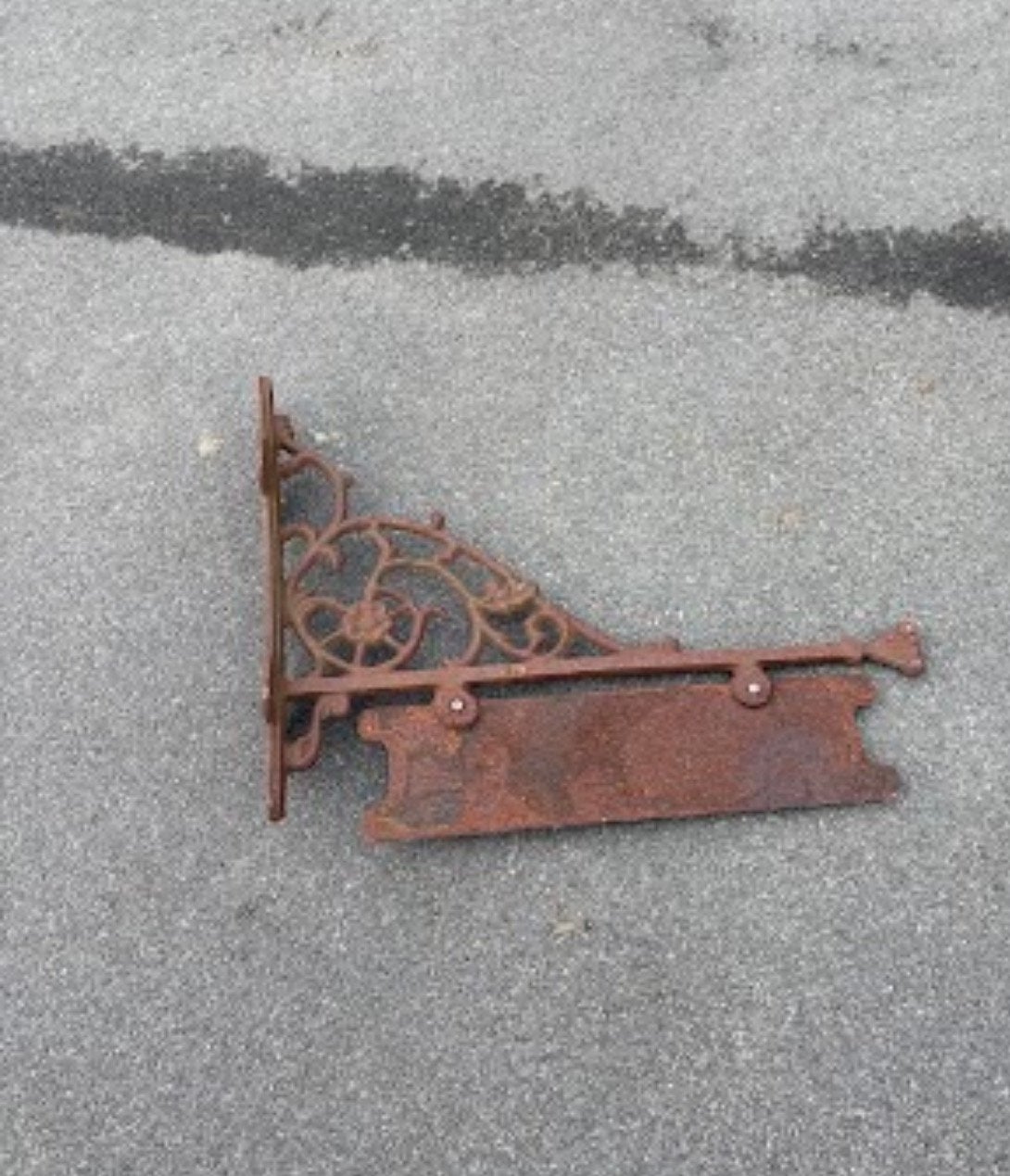 Prachtig gieteizeren gang bord te koop, Ophalen, Zo goed als nieuw