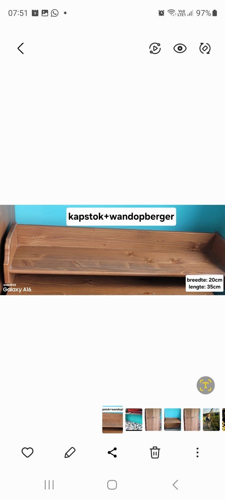 Kinderkamer, Enlèvement