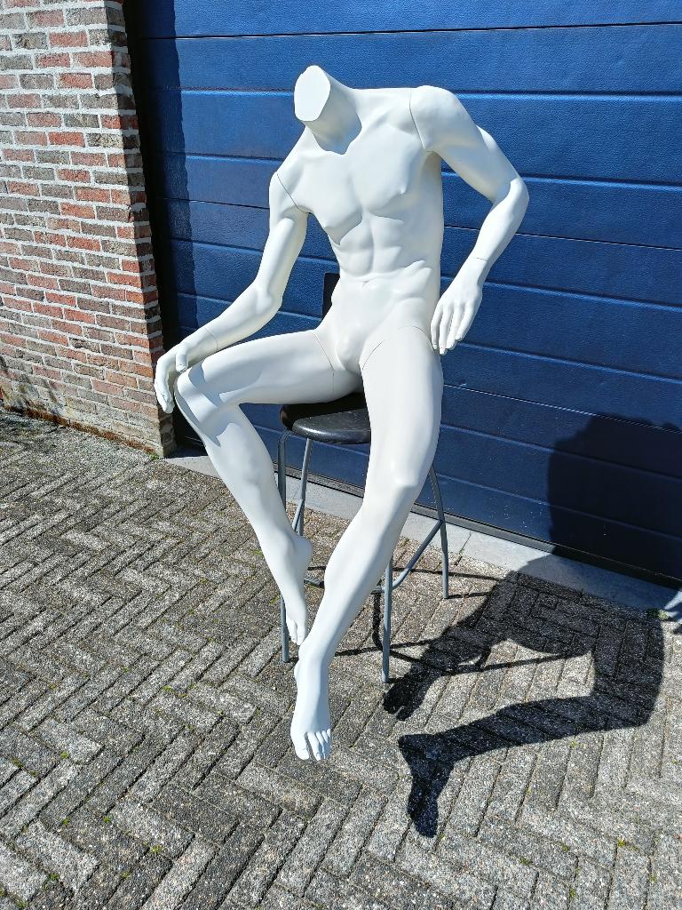 2x Professionele Paspoppen – zittende houding, Zakelijke goederen, Kantoor en Winkelinrichting | Winkel en Inventaris, Ophalen