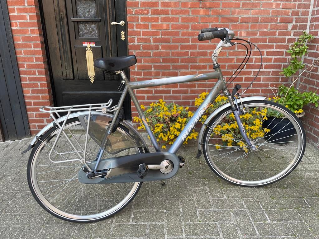 Herenfiets te koop, Fietsen en Brommers, Fietsen | Heren | Herenfietsen, Versnellingen, Zo goed als nieuw, 57 tot 61 cm, Ophalen