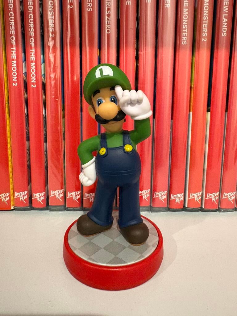 Amiibo Luigi (Super Mario Kollektion), Collections, Jouets miniatures, Comme neuf, Enlèvement ou Envoi
