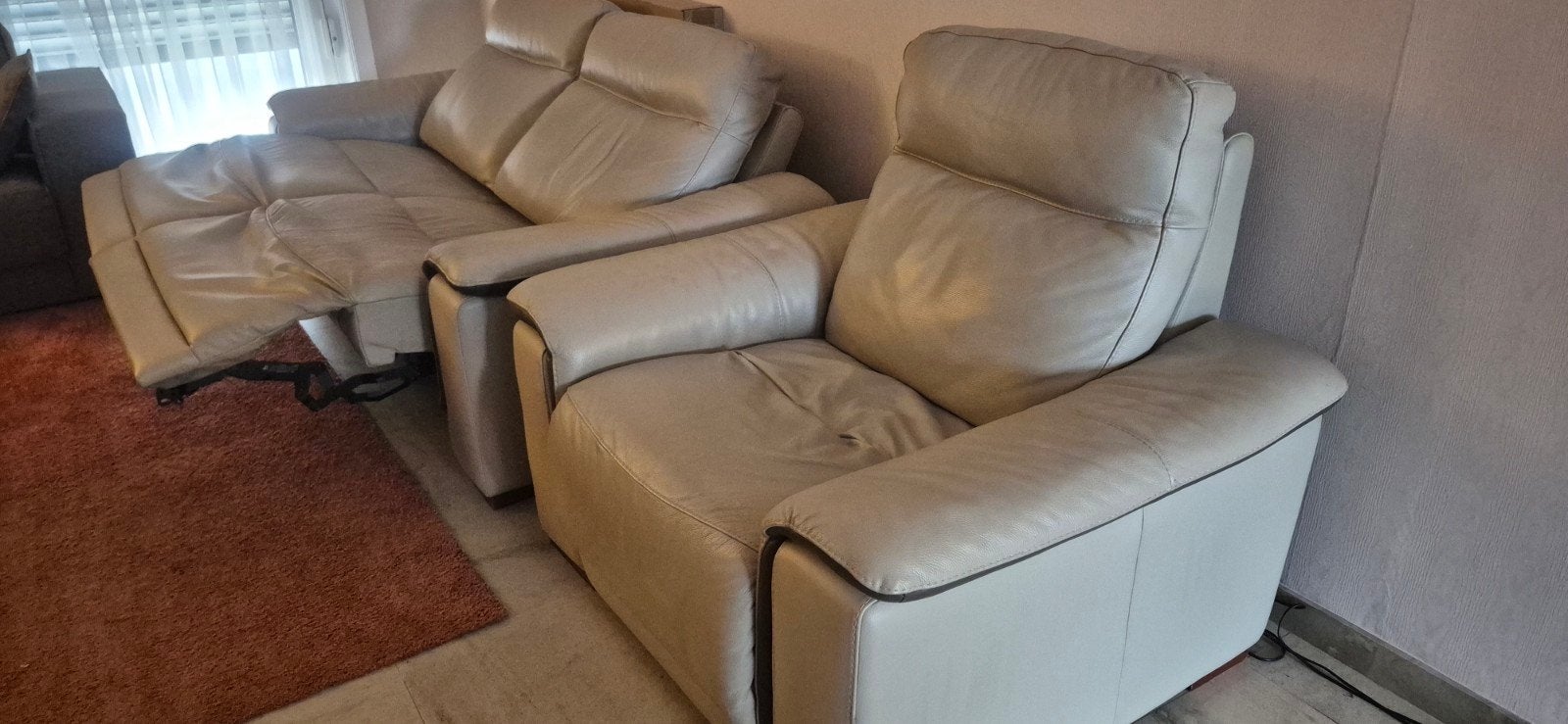 Fauteuil cuire électrique, Maison & Meubles, Canapés | Coins salons complets, Enlèvement