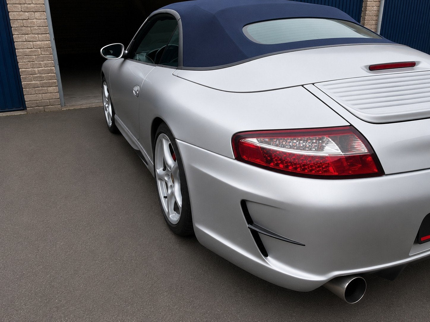 Porsche 911 GT look, Autos, Cuir, Argent ou Gris, Achat, Intérieur cuir