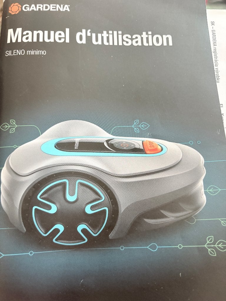 Tondeuse robot GARDENA Sileno minimo, Enlèvement, Utilisé, Gardena, Contrôlable via l'application