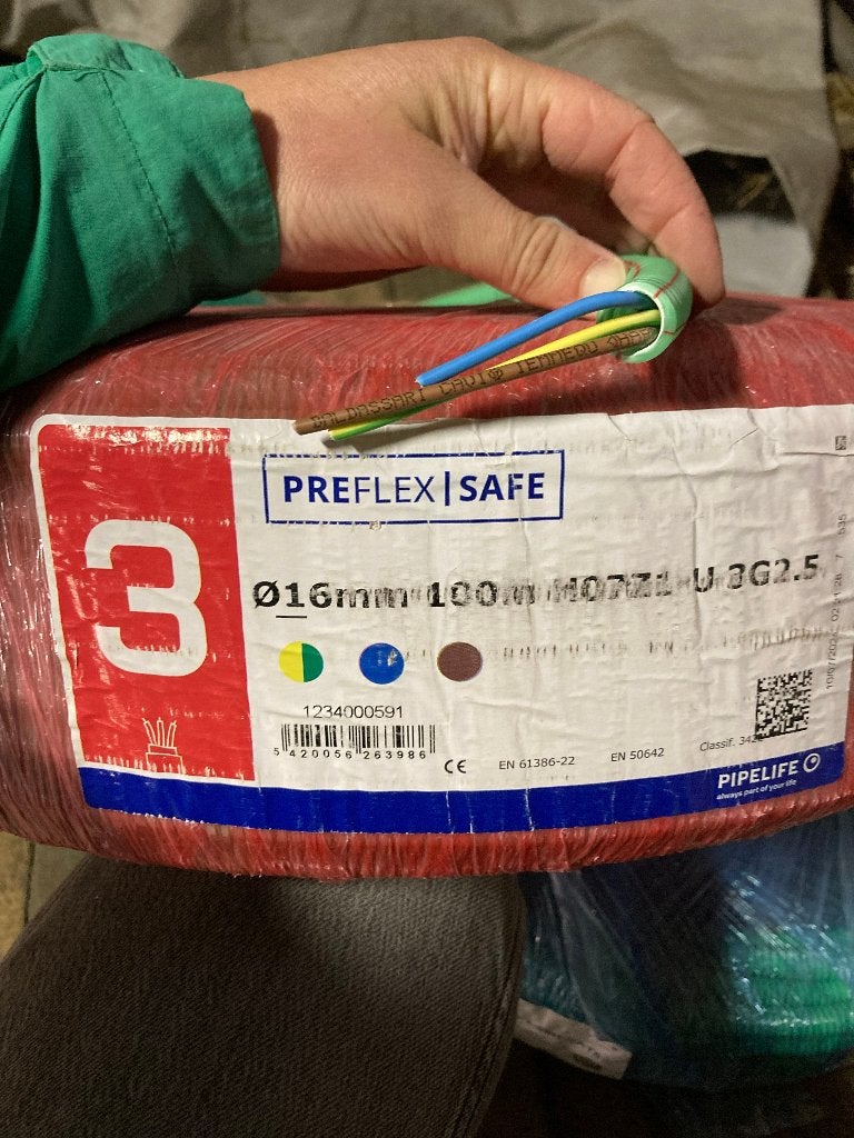 Elektriciteitskabels 3G2,5, Ophalen, Nieuw, Overige merken, Kabel of Snoer