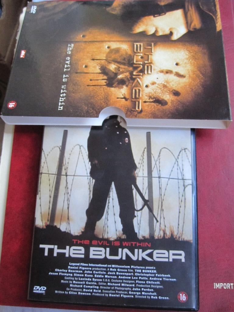 The Bunker (2001) in speciale schuifhoes, Vanaf 16 jaar, Boxset, Actie, Ophalen of Verzenden