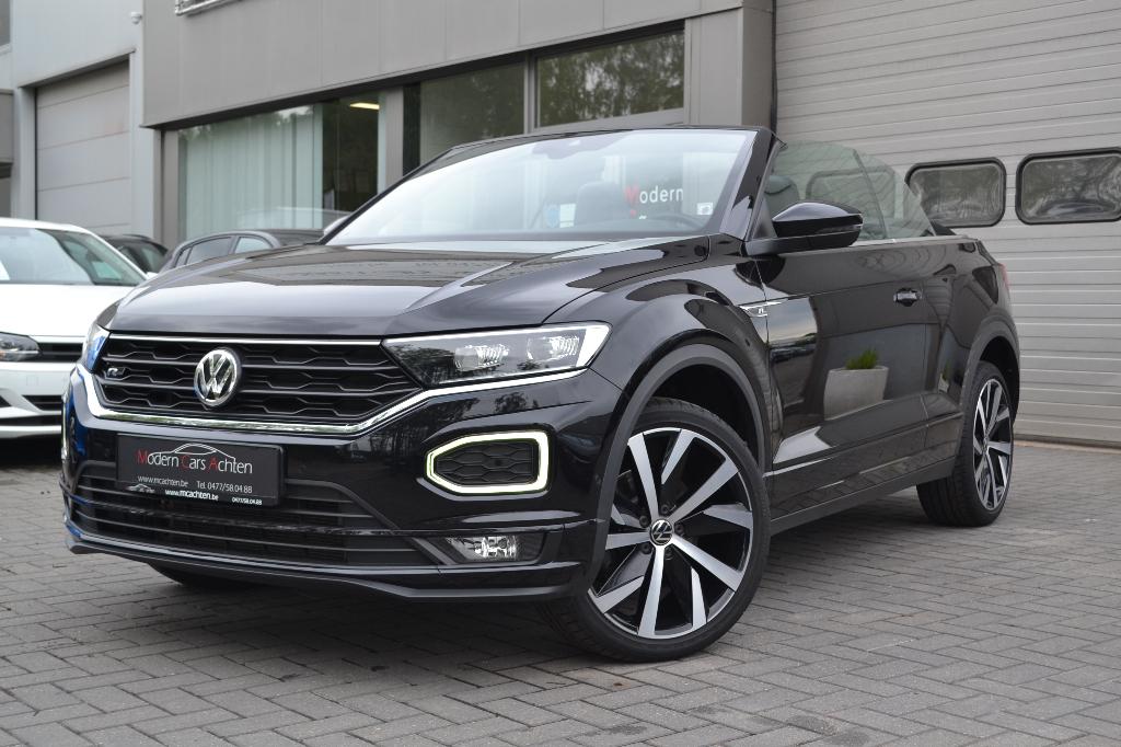 Volkswagen T-Roc Cabrio "R-Line" 1.5 FSI DSG automaat leder, Autos, Volkswagen, Cuir, Achat, Entreprise, Cabriolet