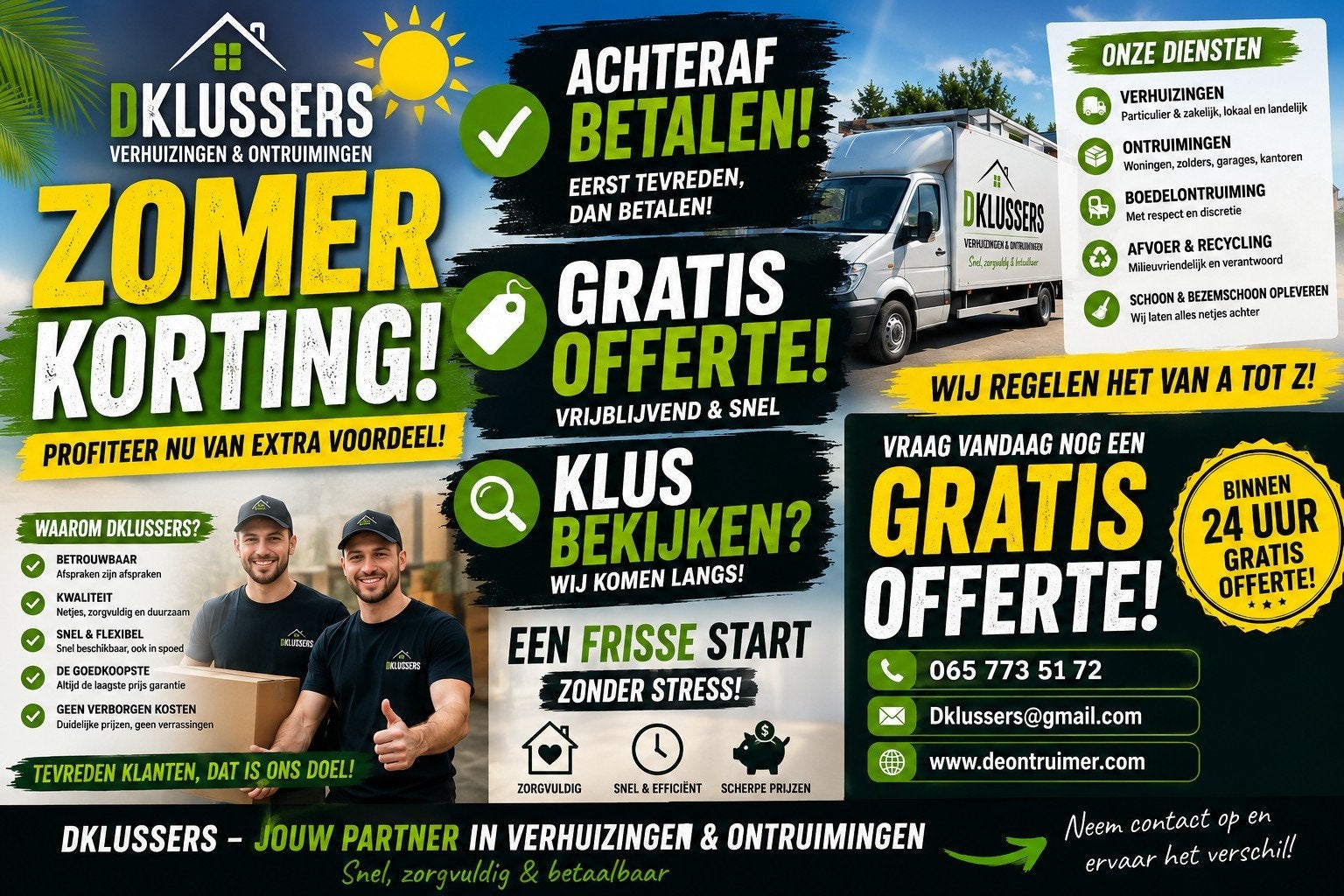 De klussers goedkoopste van limburg!