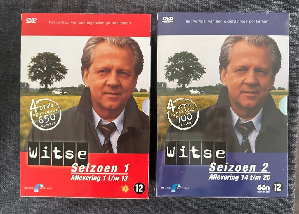 Witse Seizoen 1 & 2 - DVD Boxset, Ophalen, Zo goed als nieuw