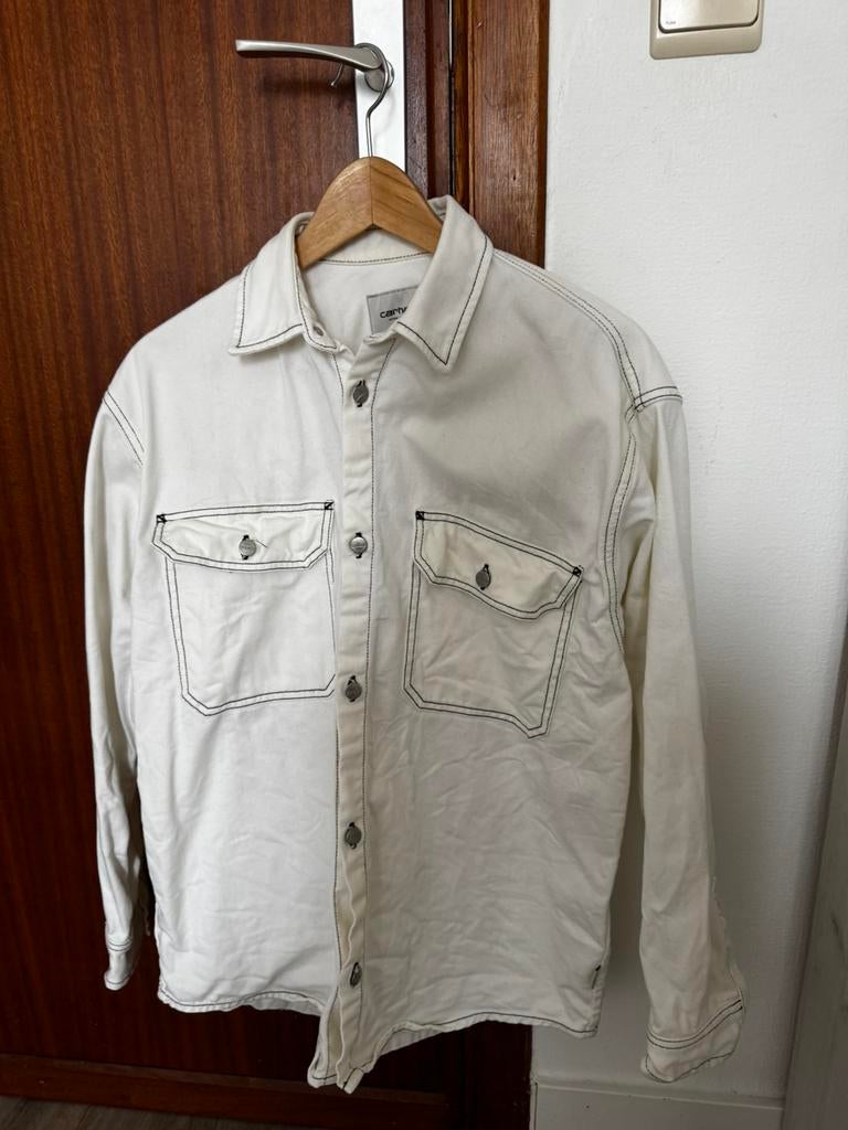 Carhartt Jacket M size, Enlèvement ou Envoi, Comme neuf, Taille 48/50 (M), Blanc
