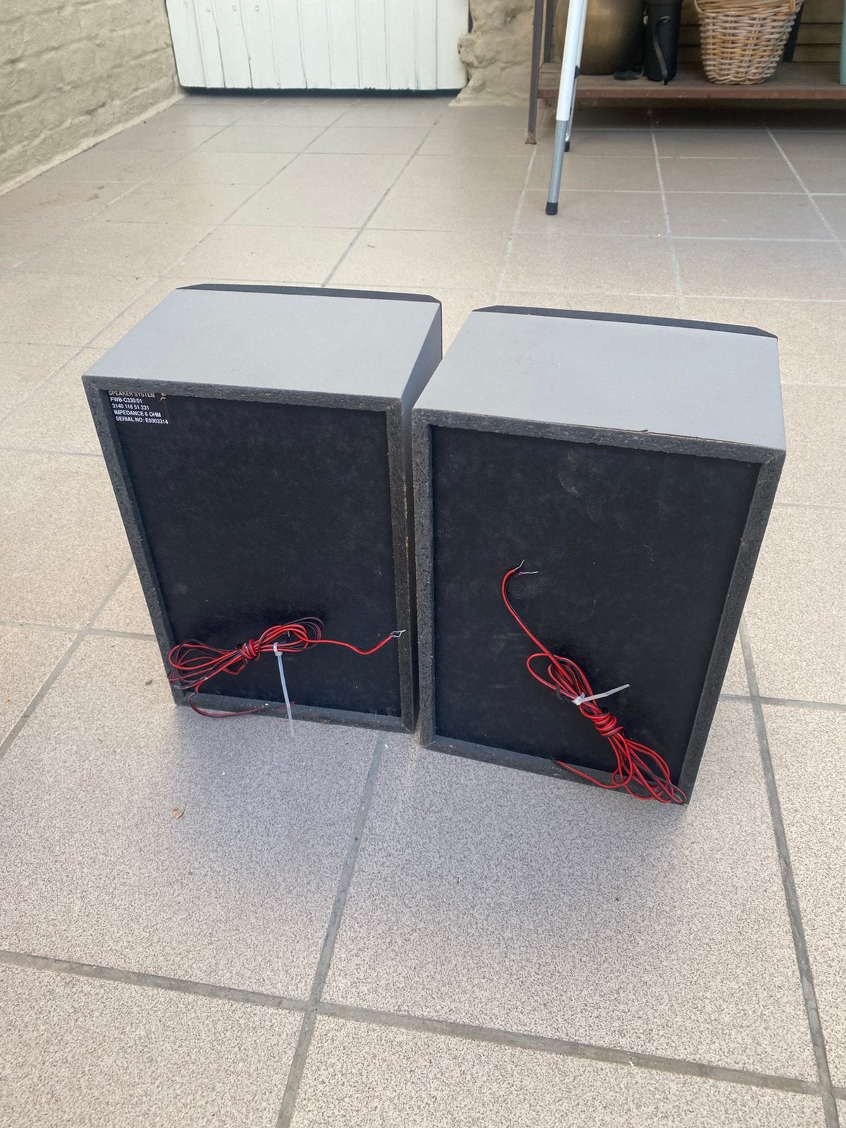 Twee boxen Philips, Ophalen, Gebruikt, Philips