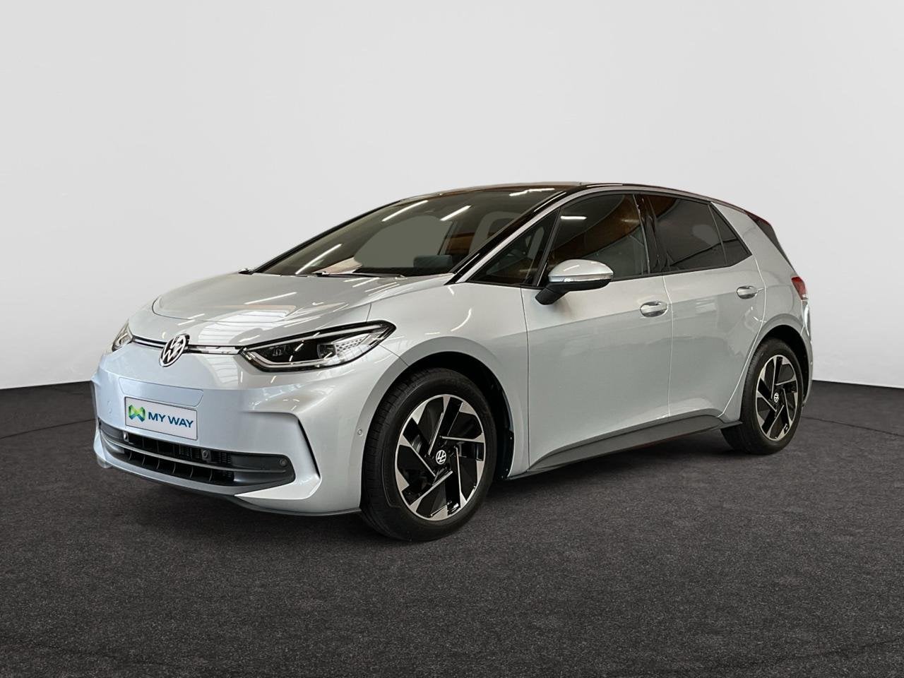 Volkswagen ID.3 59 kWh Pro Performance Business, Auto's, Elektrisch, Handgeschakeld, Zilver of Grijs, Te koop