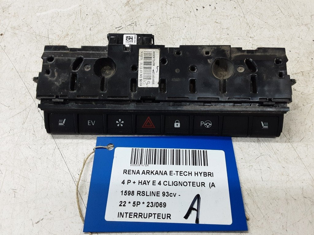 COMMUTATEUR Renault Arkana (RJLL) (01-2020/-) (283E87543R), Autos : Pièces & Accessoires, Renault, Mevr. I. Hauben, Utilisé, Rue de l'Espoir 34 34
4030  GRIVEGNÉE, BE