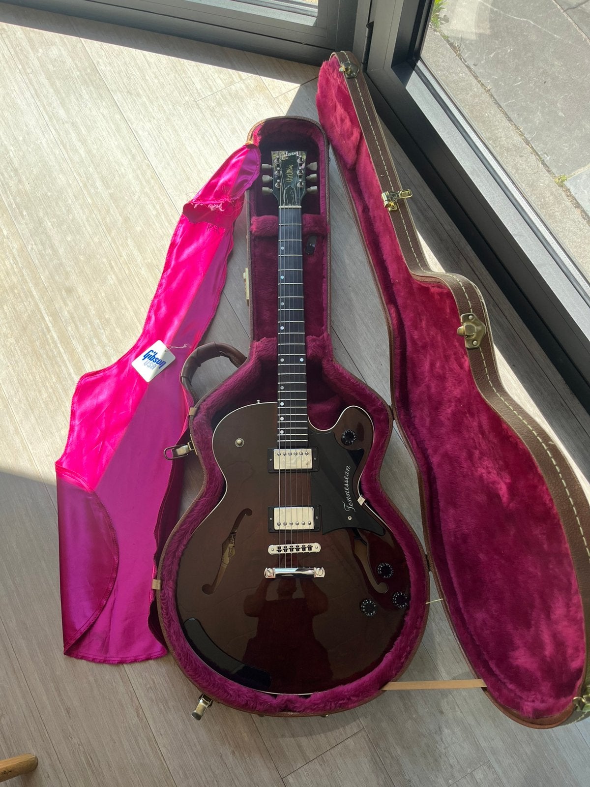 Gibson Chet Atkins Tennessean semi hollow ES 1996, Muziek en Instrumenten, Snaarinstrumenten | Gitaren | Elektrisch, Gebruikt