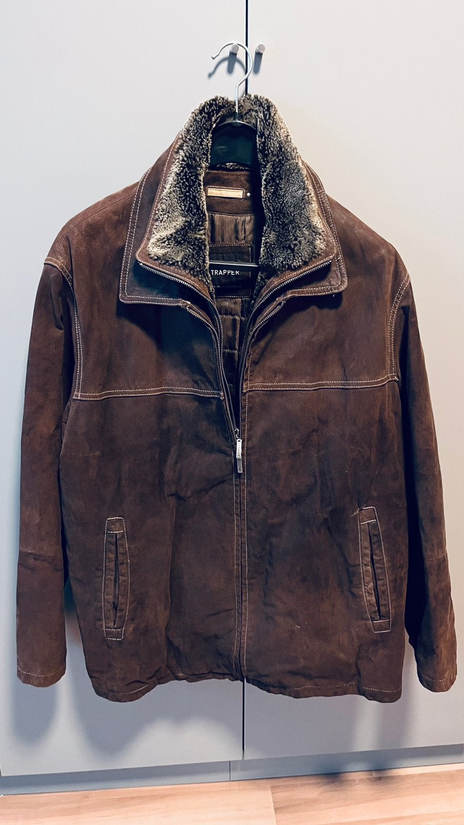 Herenjas Trapper, Kleding | Heren, Ophalen of Verzenden, Zo goed als nieuw