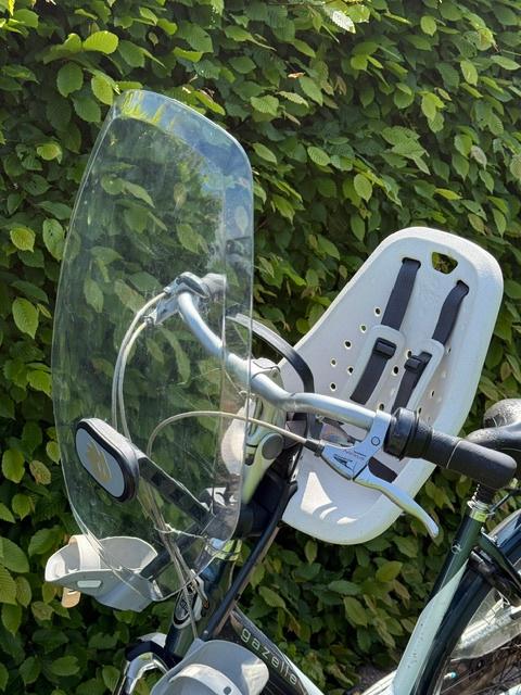 Fietsstoeltje Yepp, Fietsen en Brommers, Fietsaccessoires | Fietsstoeltjes, Gebruikt, Voorzitje, 0 t/m 10 kg, Voetsteuntjes, Ophalen