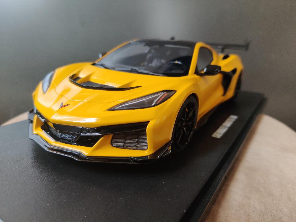 Chevrolet Corvette ZR1 C8 Gt Spirit GT528 1/18e neuve., Ophalen of Verzenden, Nieuw, Auto, Overige merken