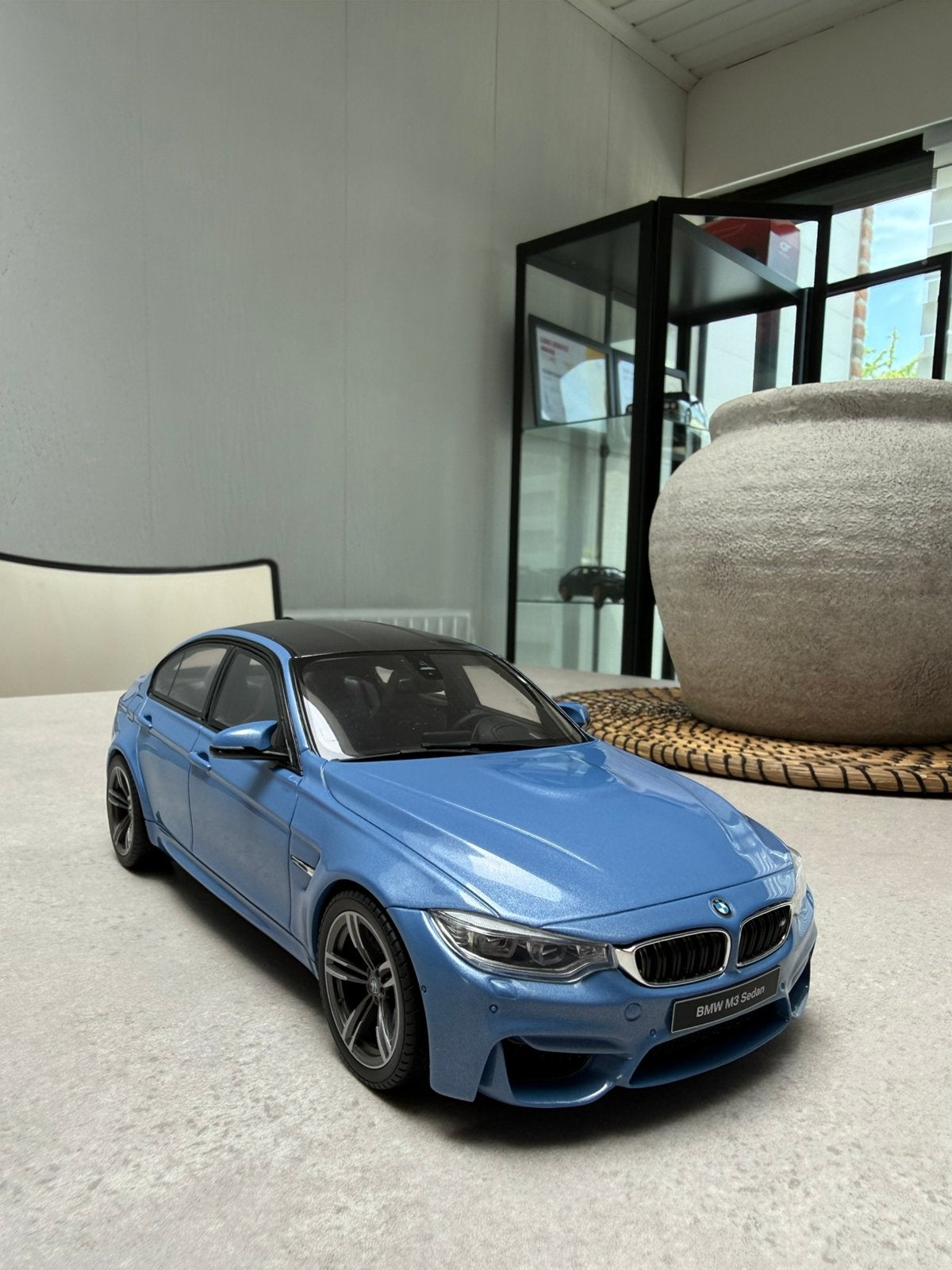 GT Spirit BMW M3 F80 1:18, Enlèvement, Neuf, Voiture, Autres marques