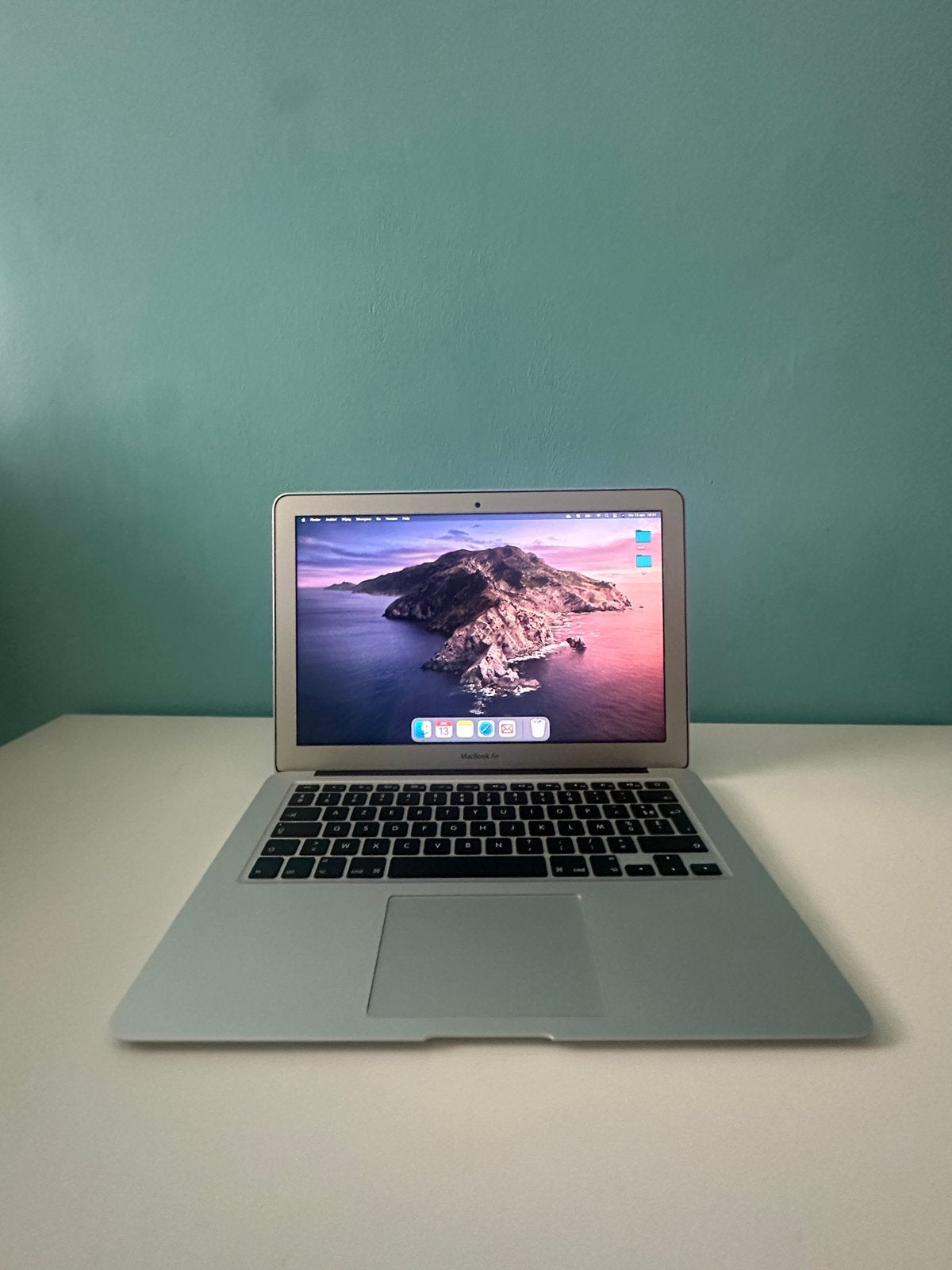MacBook Air 2017 – Zeer nette staat, Enlèvement ou Envoi, Azerty, MacBook Air, 128 GB ou moins