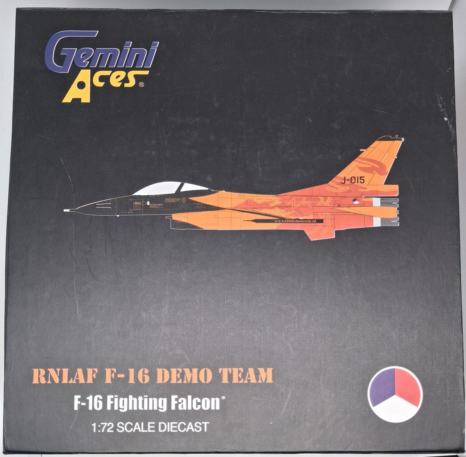 diecast Gemini Aces F-16 Limited Edition, collectors item., Enlèvement, Comme neuf, Modèle réduit