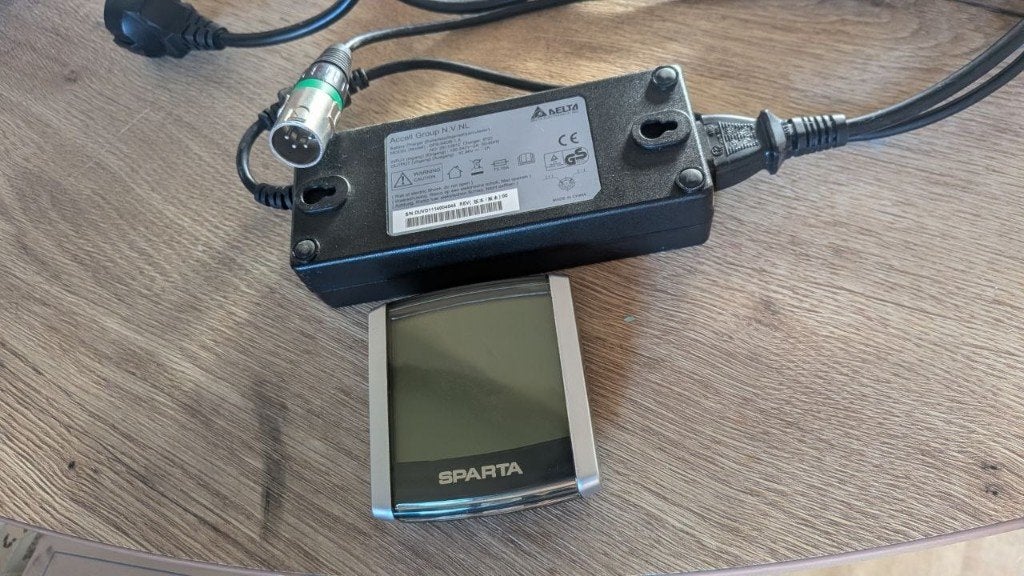display + lader sparta/batavus, Fietsen en Brommers, Ophalen of Verzenden, Zo goed als nieuw, Overige typen, Sparta