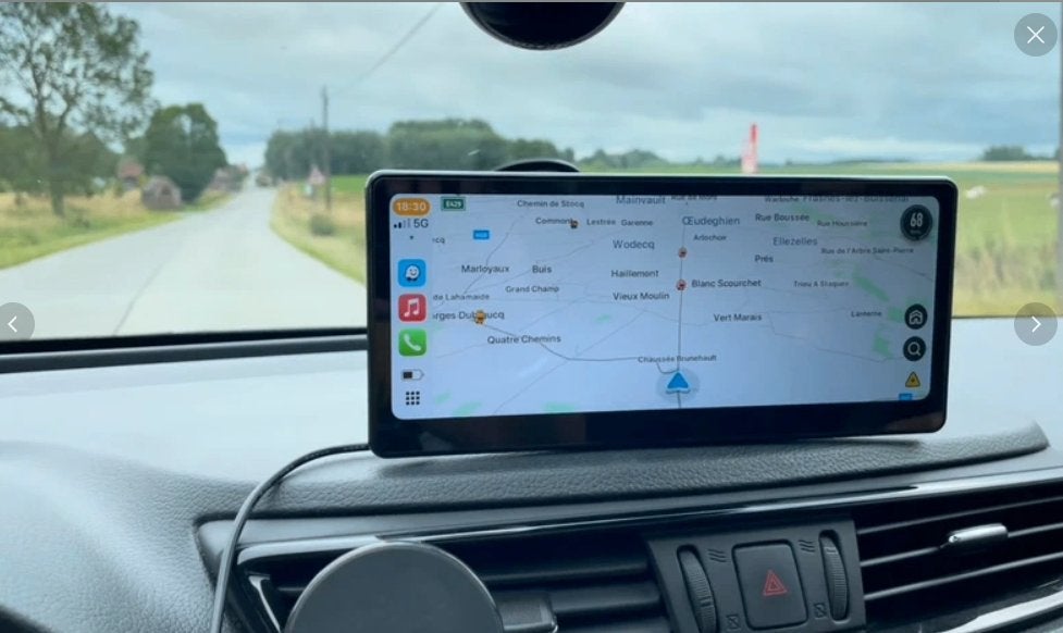 CarPodGo T3 Pro 8.9" CarPlay & Android Auto scherm, Auto diversen, Ophalen of Verzenden, Zo goed als nieuw