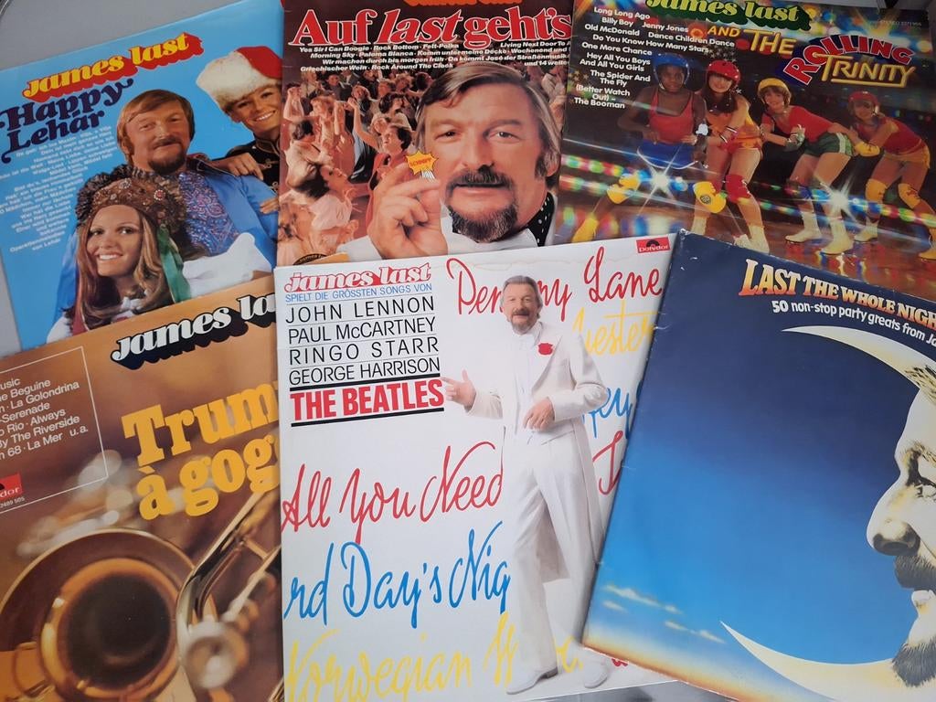 Lot 51 x Lp's Vinyl James Last 33 RPM, Enlèvement ou Envoi