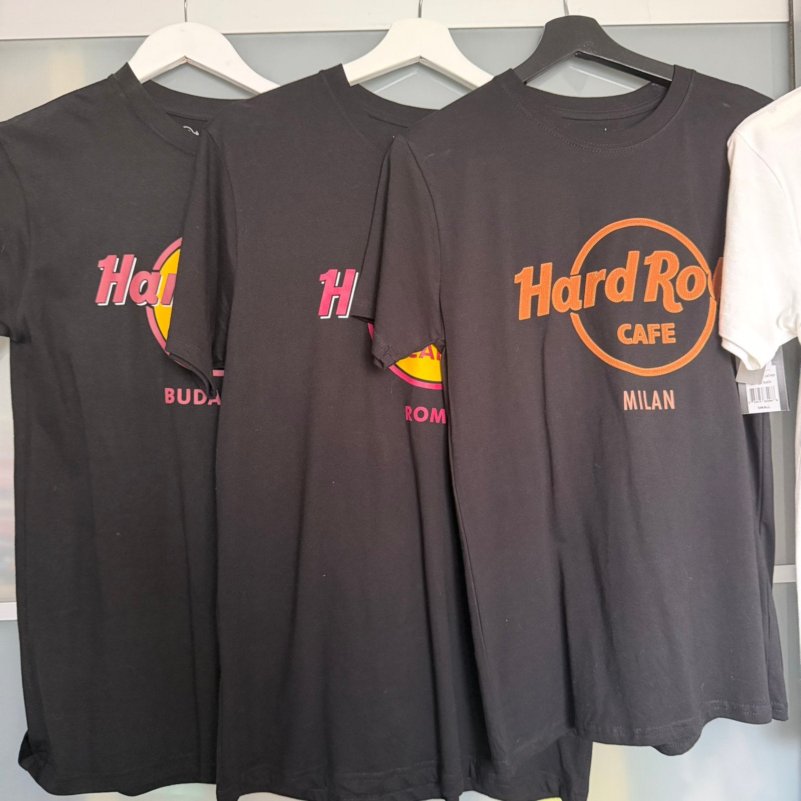 Originele Hard Rock Cafe T-shirts, Kleding | Heren, T-shirts, Ophalen, Zo goed als nieuw, Wit