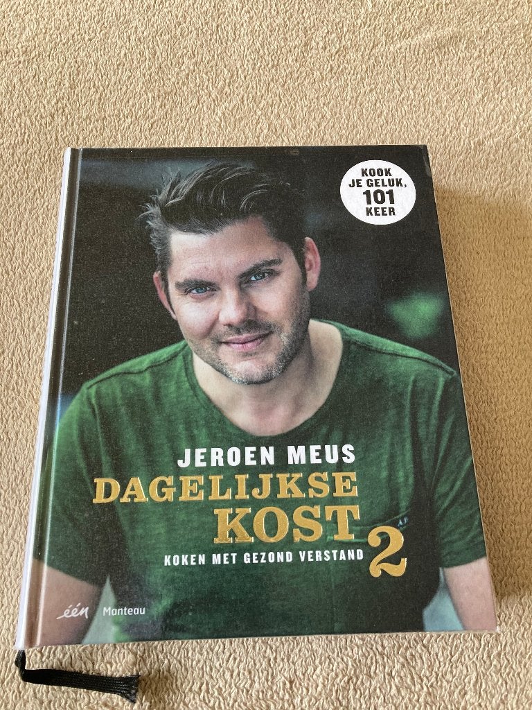 Boek Dagelijkse Kost 2, koken met gezond verstand. J. Meus, Ophalen of Verzenden, Zo goed als nieuw, Jeroen Meus