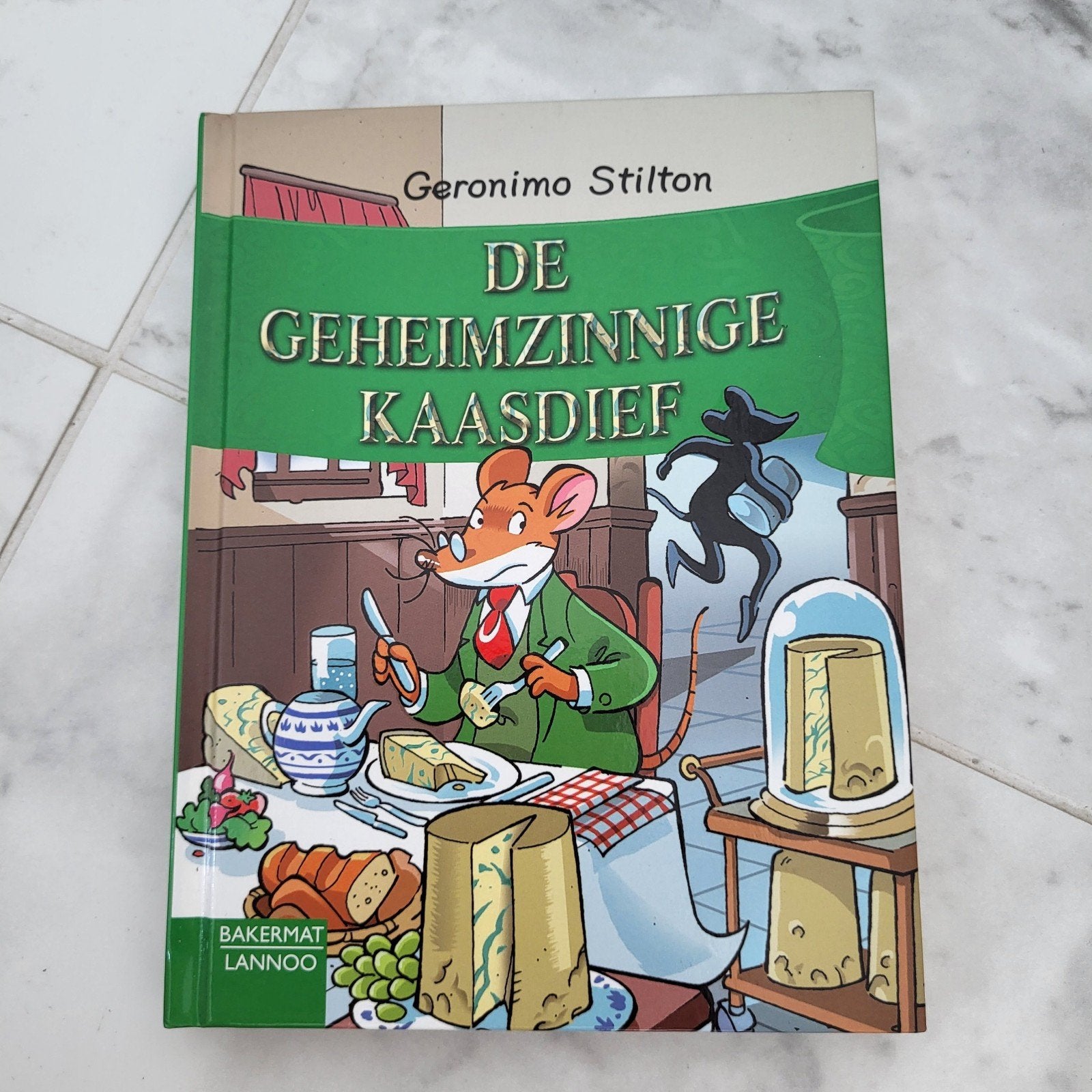 Geronimo Stilton - De geheimzinnige kaasdief, Ophalen of Verzenden, Geronimo Stilton