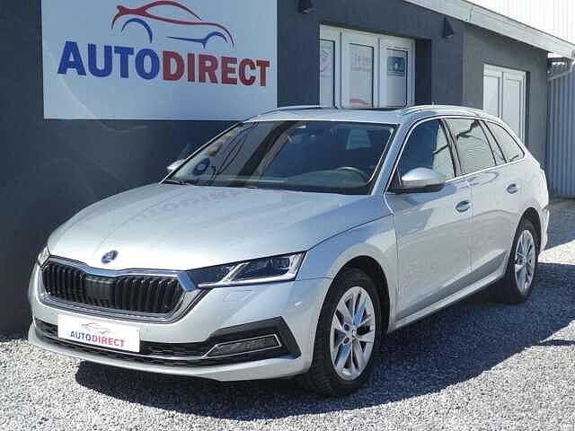 SKODA Octavia 2.0 TDi Navi, Pano, Led, Cockpit, Carplay,, 108 kW, Bedrijf, Zilver of Grijs, 1968 cc