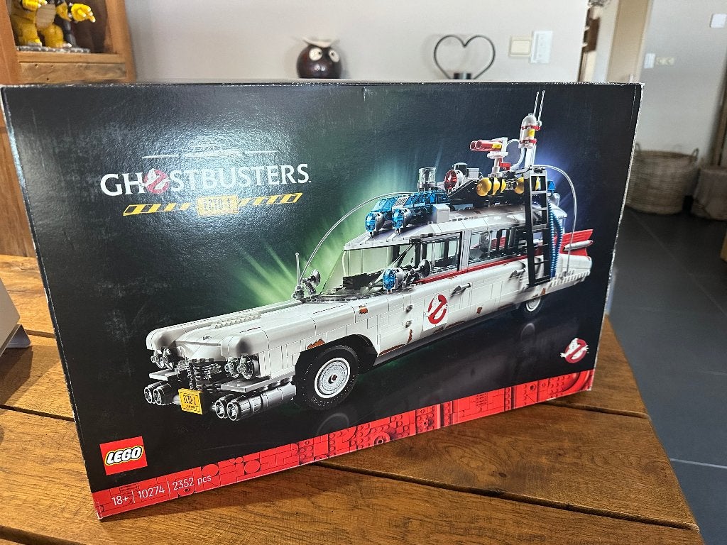 Lego 10274 Ghostbusters Ecto 1, Kinderen en Baby's, Speelgoed | Duplo en Lego, Lego, Ophalen of Verzenden, Zo goed als nieuw, Compleet